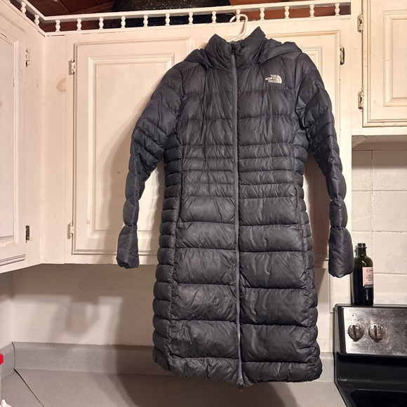 The North Face 550 fill goose down parka womens medium - Picture 3 of 8